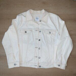 🤍 Sonoma White/Cream Jean Jacket – Size 0X 🤍